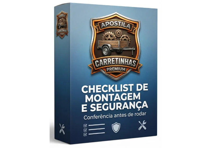 Mockup Checklist de Montagem