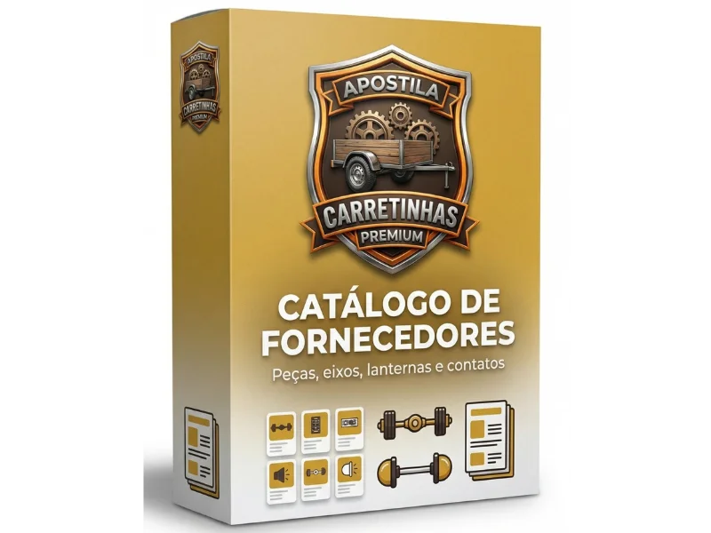 Mockup Catalogo de Fornecedores