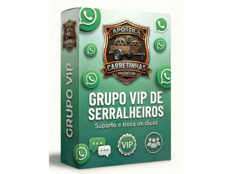 Mockup Grupo VIP de Serralheiros