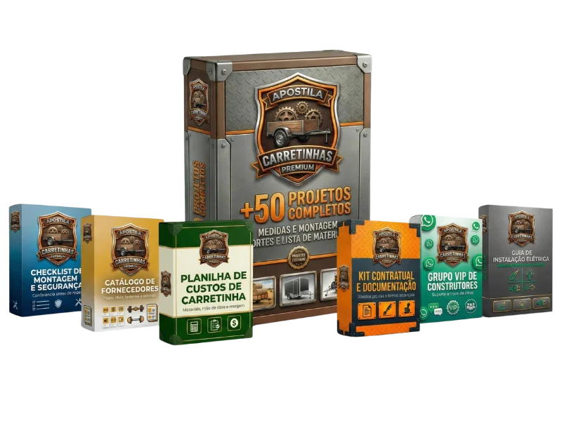 Apostila Carretinhas Premium - Plano Premium com todos os b{'\u00f4'}nus